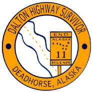Dalton Highway Survivor Sticker